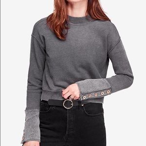 **Free People 💞 LOOK AHEAD SWEATSHIRT**